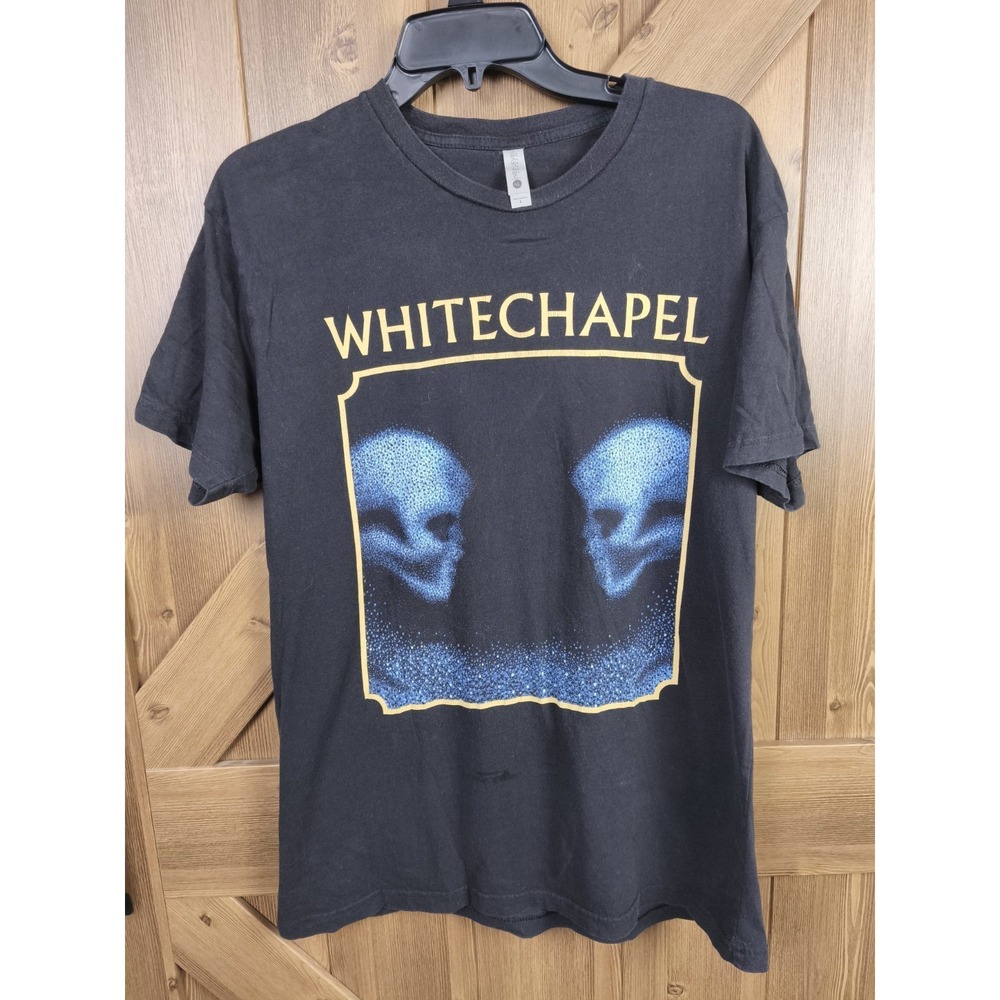 Whitechapel Graphic Band Tee Mens Large Black Deathcore metal shirt